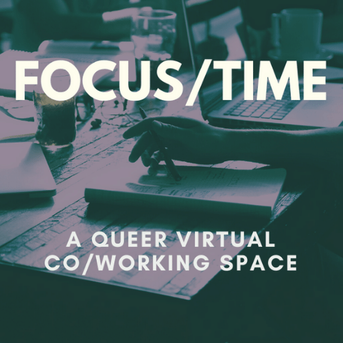 a queer virtual coworking space - remote hustle